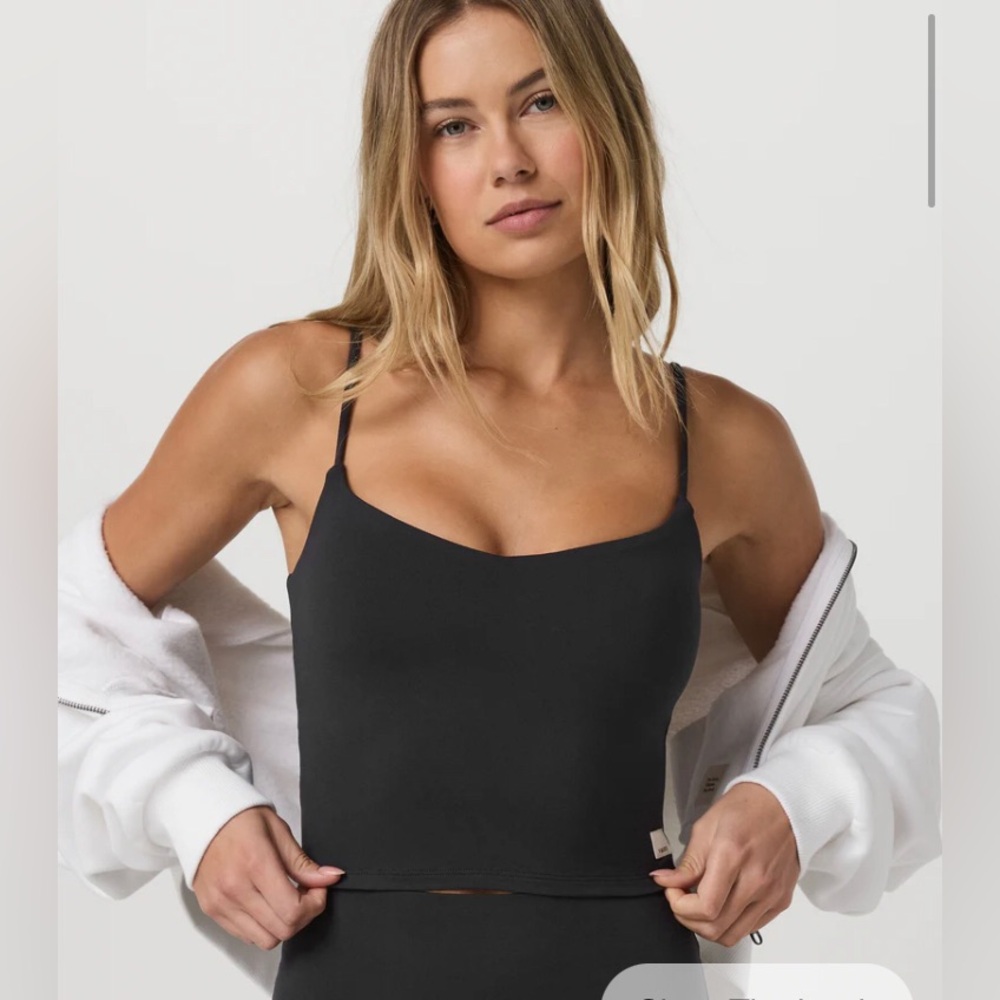 Vuori | Halo Cami Black Size Small NWT